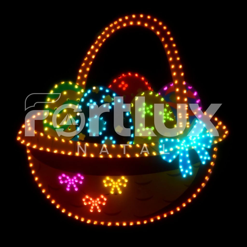 Iluminação Noite, decoração para páscoa